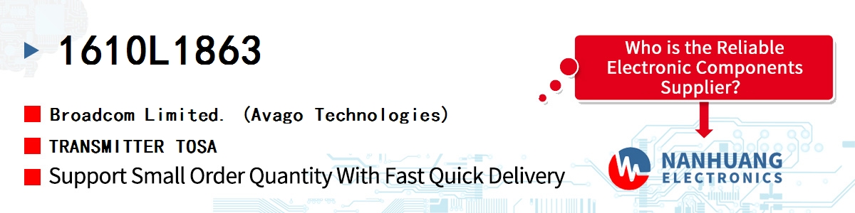 1610L1863 AVAGO TRANSMITTER TOSA