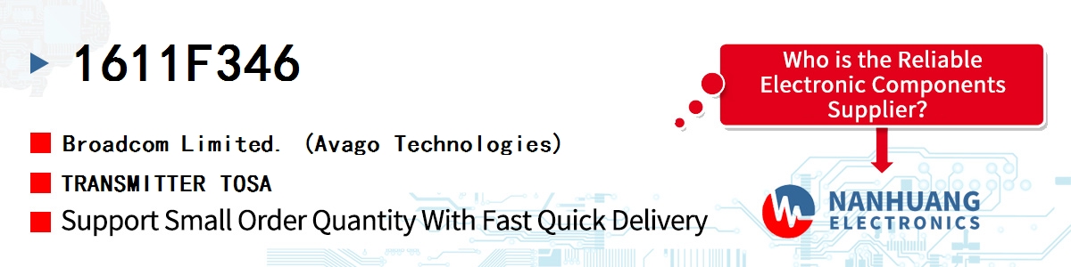 1611F346 AVAGO TRANSMITTER TOSA