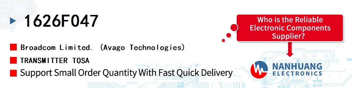 1626F047 AVAGO TRANSMITTER TOSA