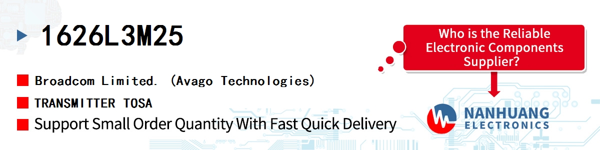 1626L3M25 AVAGO TRANSMITTER TOSA