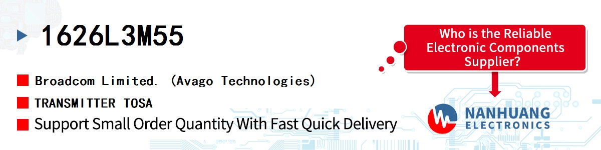 1626L3M55 AVAGO TRANSMITTER TOSA