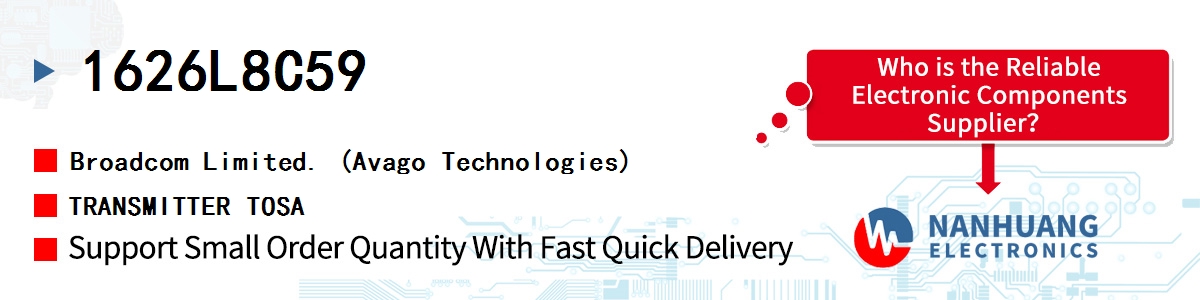 1626L8C59 AVAGO TRANSMITTER TOSA