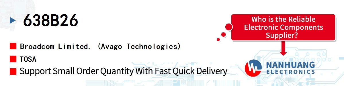 638B26 AVAGO TOSA