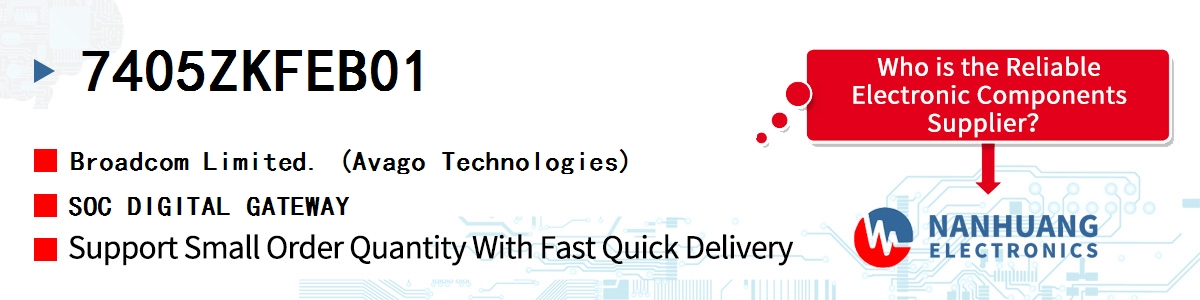 7405ZKFEB01 AVAGO SOC DIGITAL GATEWAY