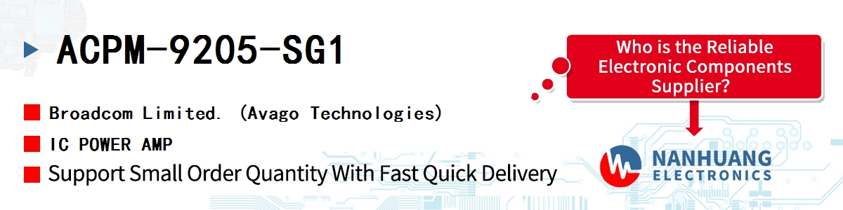 ACPM-9205-SG1 AVAGO IC POWER AMP