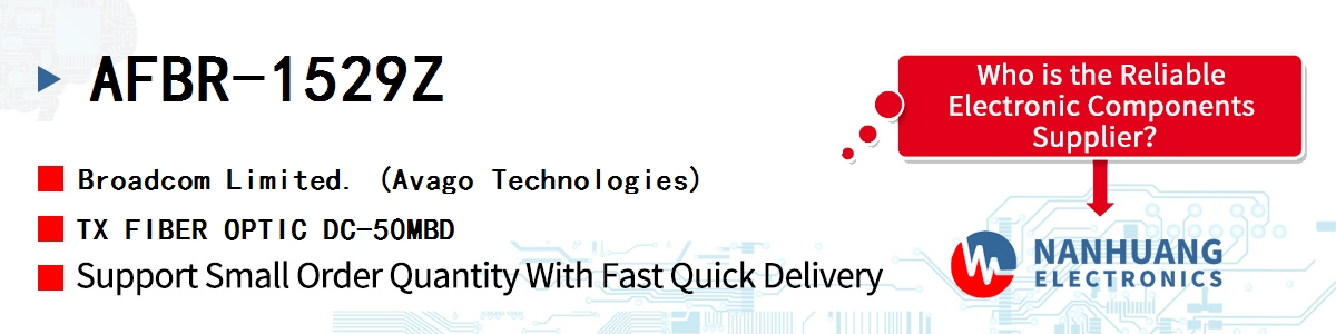 AFBR-1529Z AVAGO TX FIBER OPTIC DC-50MBD