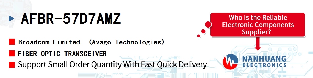 AFBR-57D7AMZ AVAGO FIBER OPTIC TRANSCEIVER