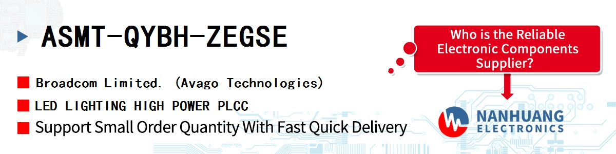 ASMT-QYBH-ZEGSE AVAGO LED LIGHTING HIGH POWER PLCC