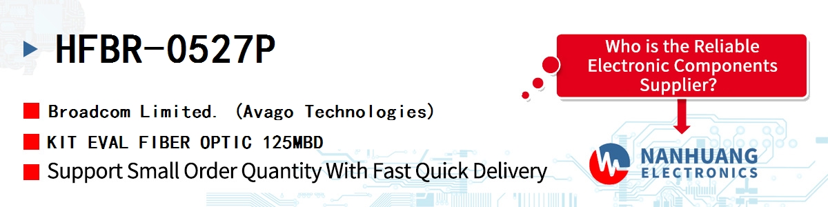 HFBR-0527P AVAGO KIT EVAL FIBER OPTIC 125MBD
