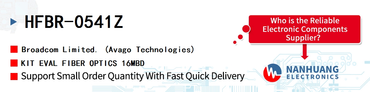 HFBR-0541Z AVAGO KIT EVAL FIBER OPTICS 16MBD