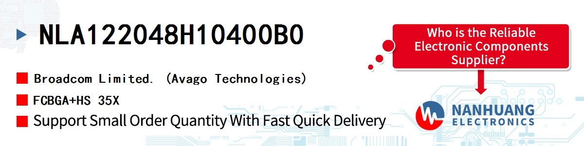 NLA122048H10400B0 AVAGO FCBGA+HS 35X