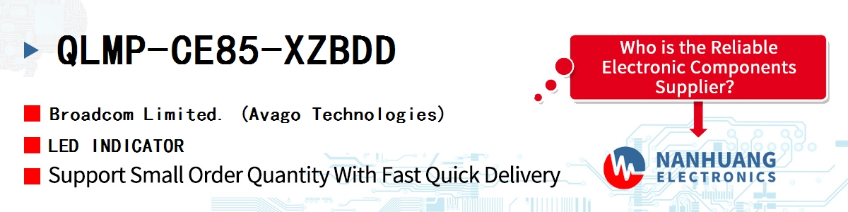 QLMP-CE85-XZBDD AVAGO LED INDICATOR