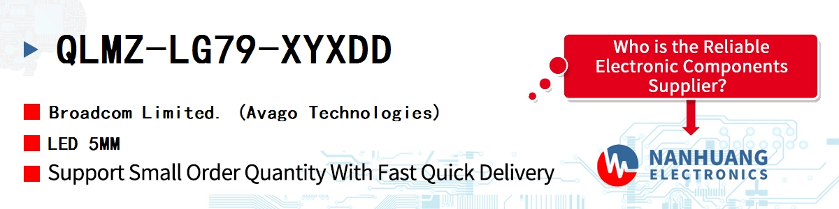 QLMZ-LG79-XYXDD AVAGO LED 5MM